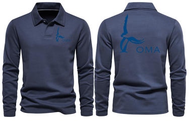 OMA AIRPORT LONG SLEEVE POLO
